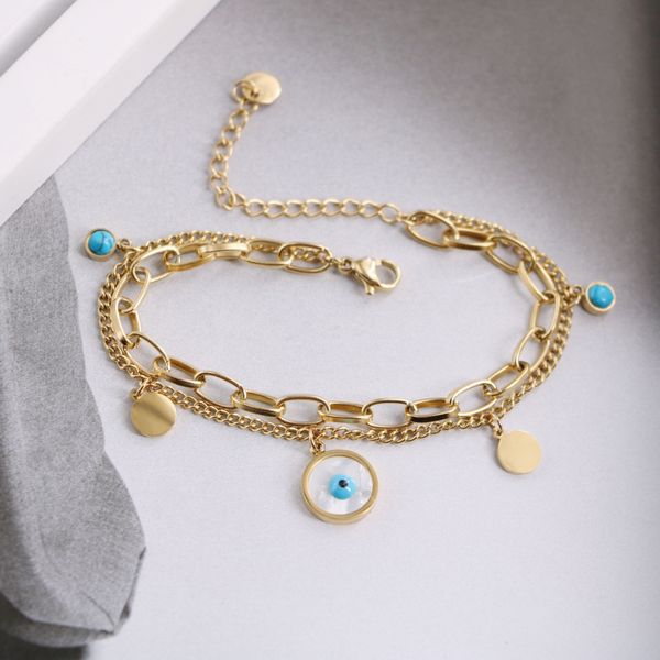 Elegant Jewelry Double Layered Evil