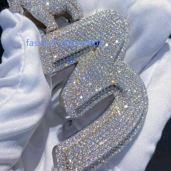 Custom Letter Name Number Fine Jewelry Pendants