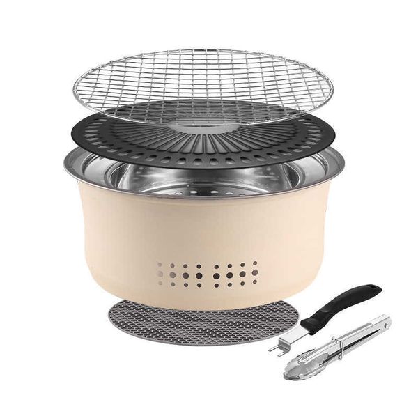 Stainless steel grill tea stove charcoal